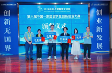 贵州民族大学参赛队“真创实创”，学校喜获优秀组织奖