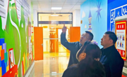 校党委书记吕国富莅临视察 大学生创新创业指导中心（大学科技园）