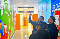 校党委书记吕国富莅临视察 大学生创新创业指导中心（大学科技园）